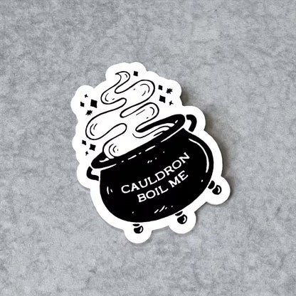 Cauldron Boil Me Sticker