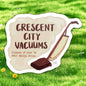 Crescent City Vacuums Sticker