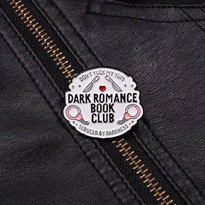 Dark Romance Book Club Enamel Pin