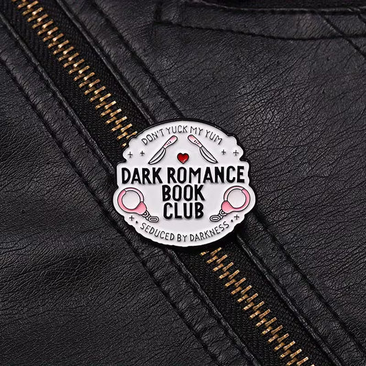 Dark Romance Book Club Enamel Pin
