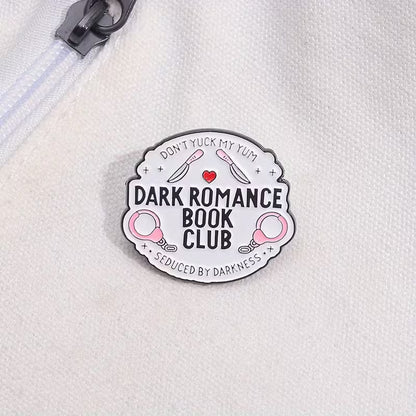 Dark Romance Book Club Enamel Pin