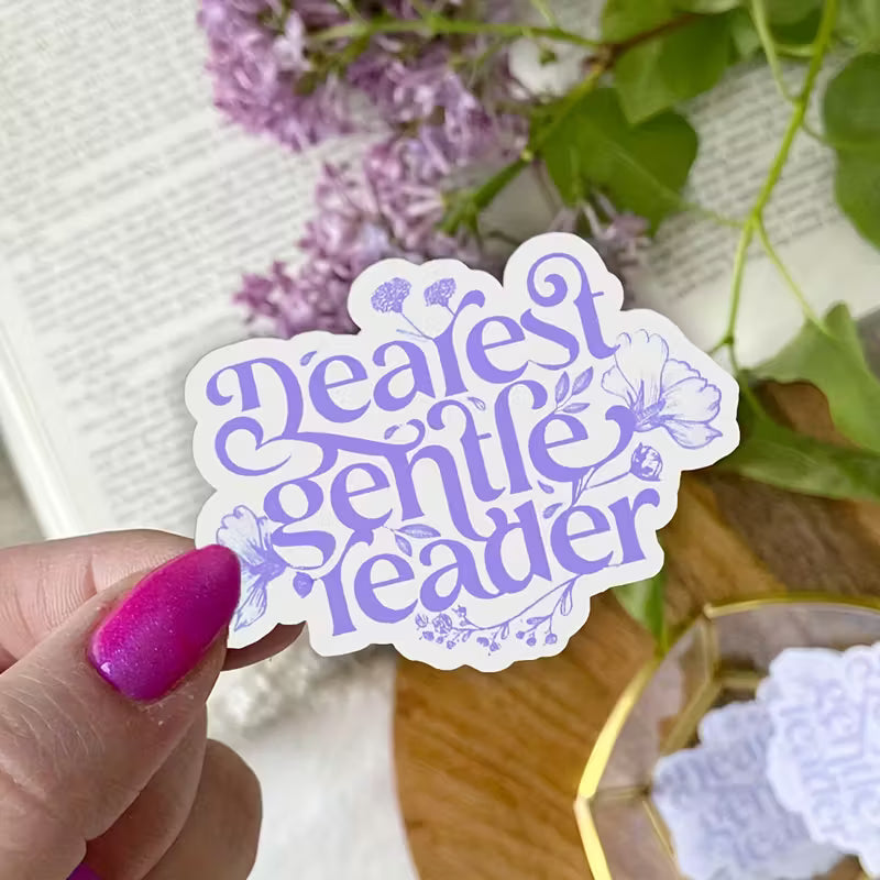 Dearest Gentle Reader Sticker