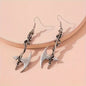 Silver Axe Earrings
