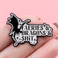Faeries & Dragons Enamel Pin