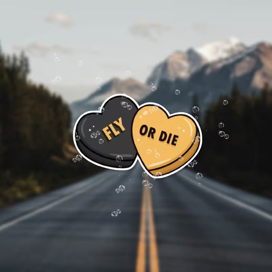 Fourth Wing Fly or Die Sticker