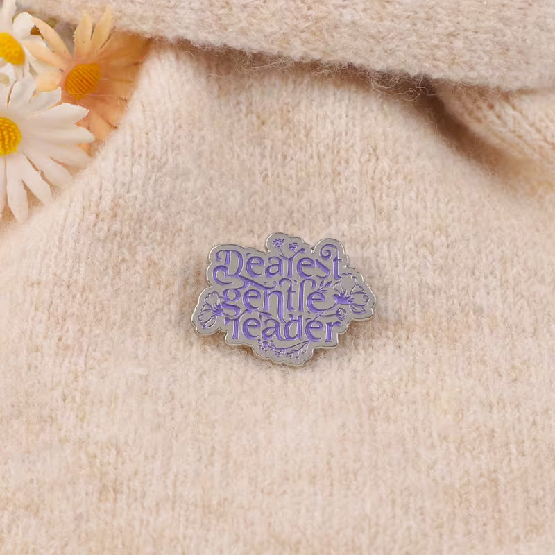 Dearest Gentle Reader Enamel Pin