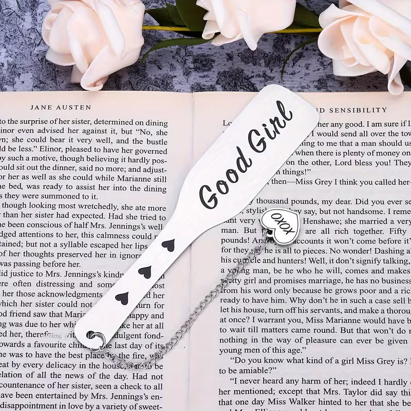 Good Girl Stainless Steel Bookmark