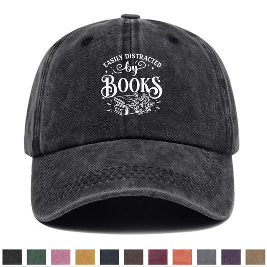 Easily Distracted By Books Hat