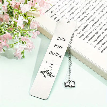 Hello Feyre Darling Stainless Steel Bookmark