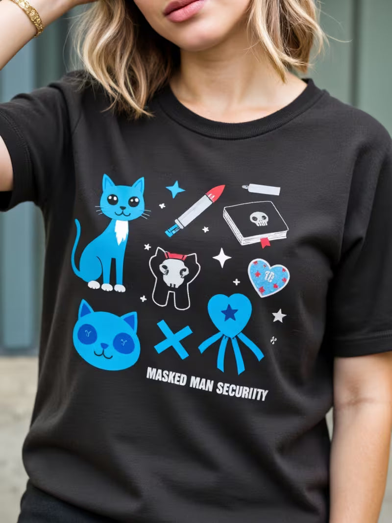 Masked Man Security Tee