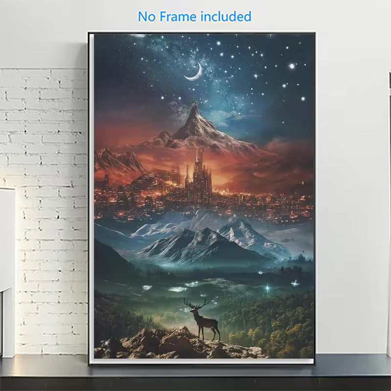 Maasverse Inspired Canvas Art Print