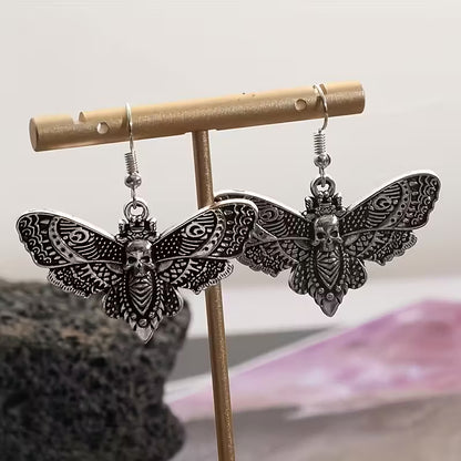 Death Moth Earrings