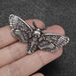 Death Moth Alloy Brooch
