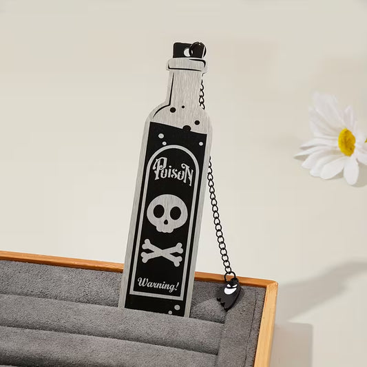Poison Stainless Steel Bookmark