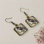Raven Resin Earrings