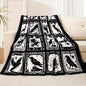 Court of Ravens Inspired Fuzzy Throw