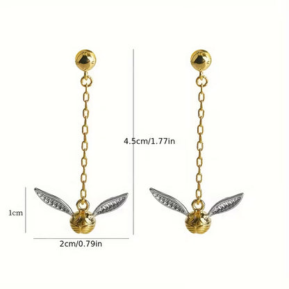 Golden Snitch Earrings