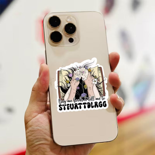 Buy Me Books Sticker